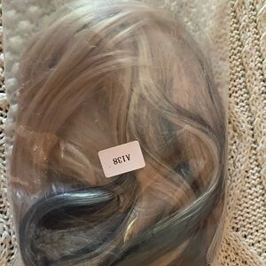 Stylish Blonde and Black Hair Wig